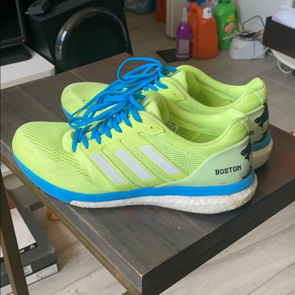 Boston marathon sneakers. Adidas